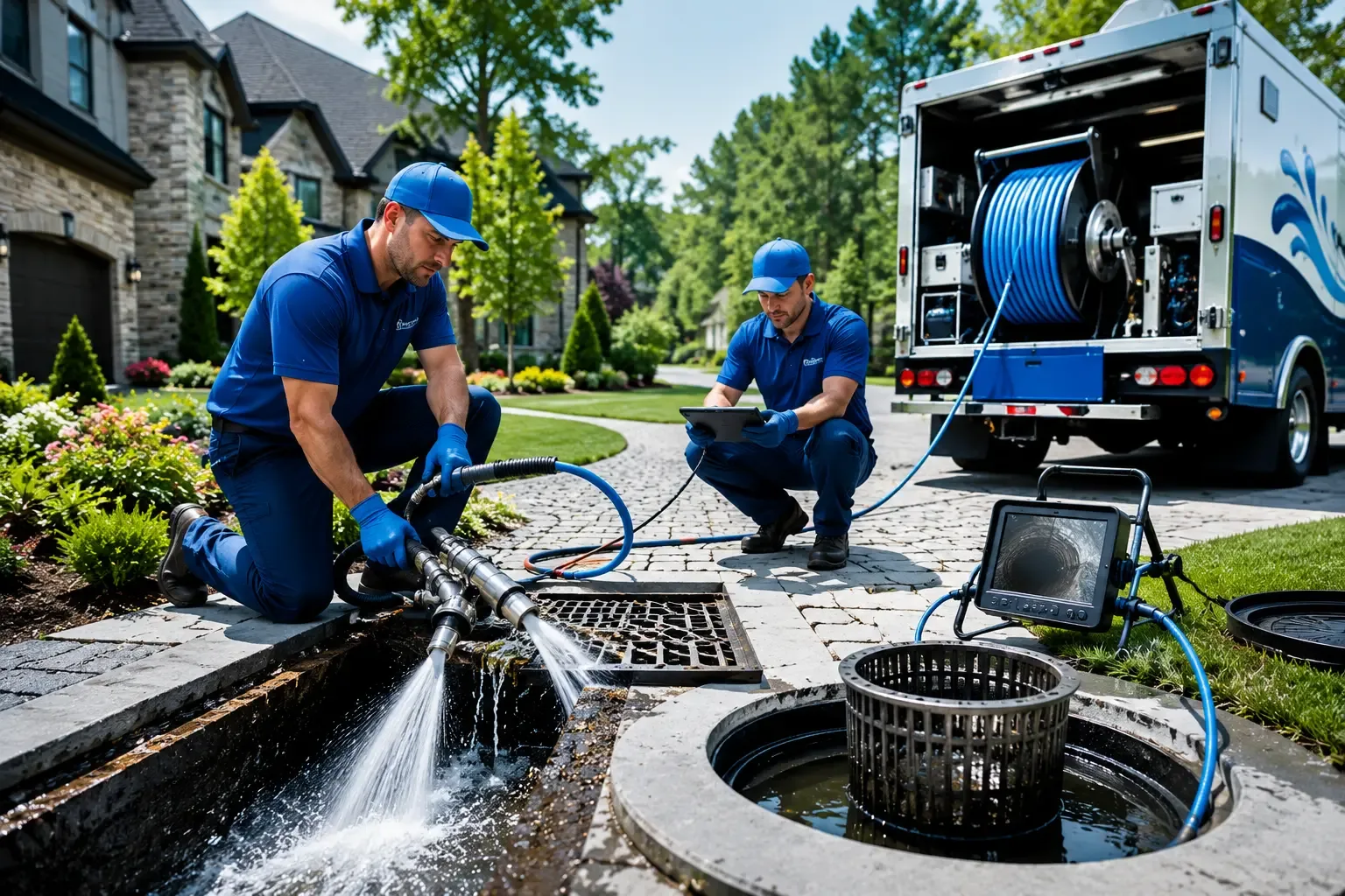 Local outdoor drain cleaning professionals in Parkersburg, IL